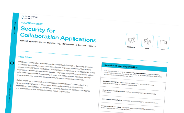 Collaboration Security Solutions Brief