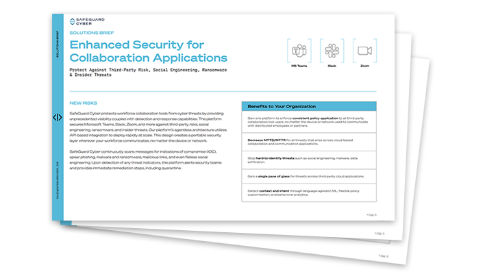 Collaboration Security Solutions Brief